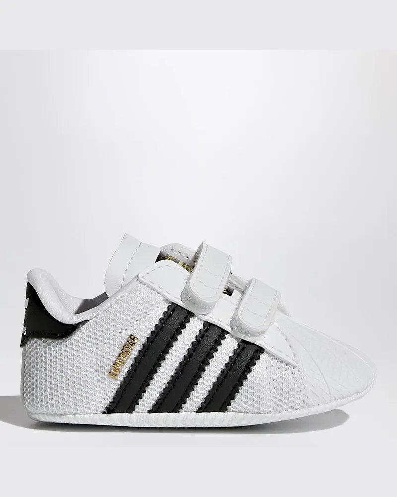 adidas Weiß/schwarze Superstar Sneaker Weiß