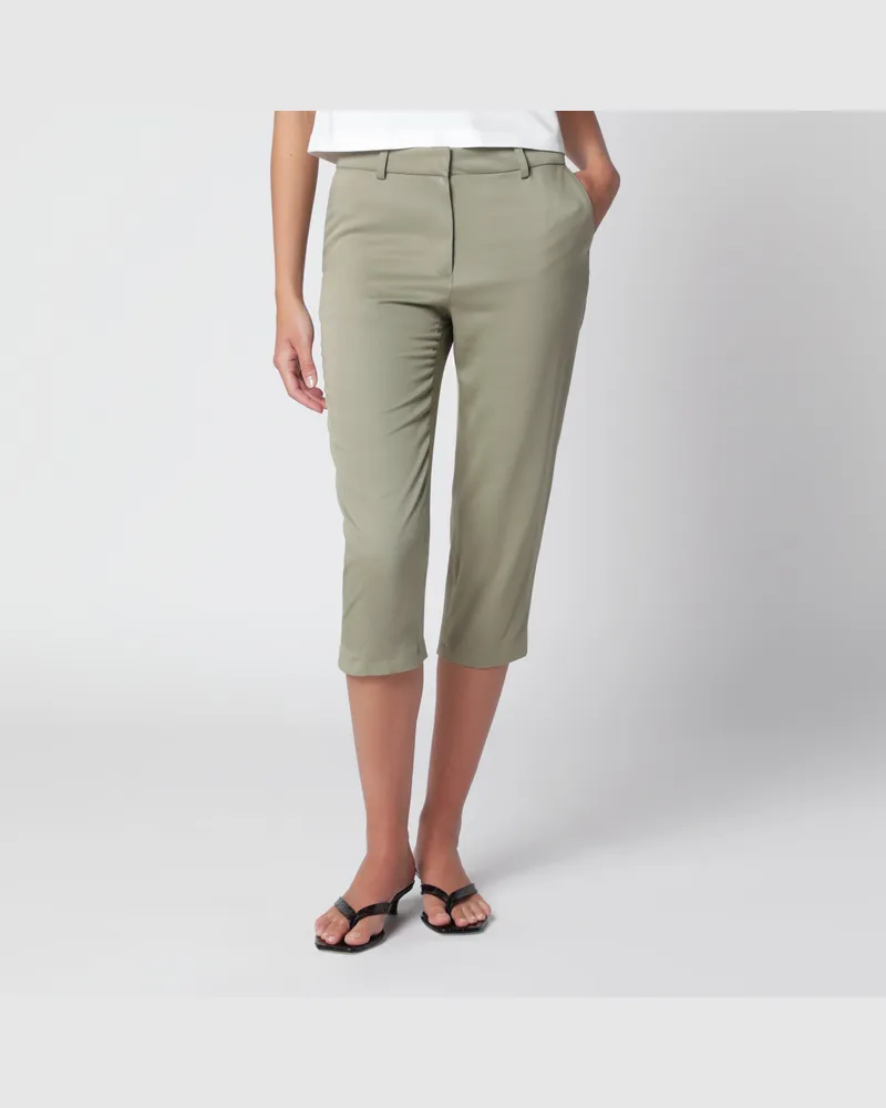 FRANKIE Shop Caprihose in Salbeigrün Green
