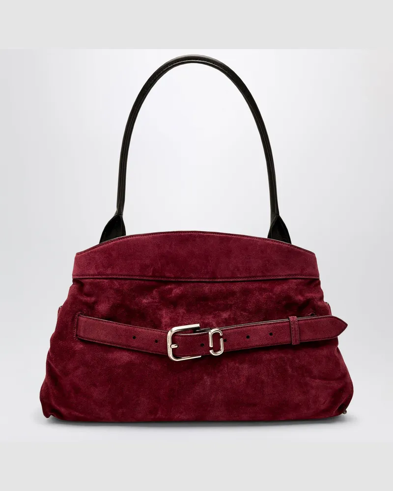 Marc Jacobs Dakota Tasche aus Wildleder Dark Plum Purple