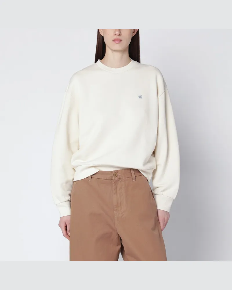 Carhartt WIP Casey Sweatshirt Natural/Silver White
