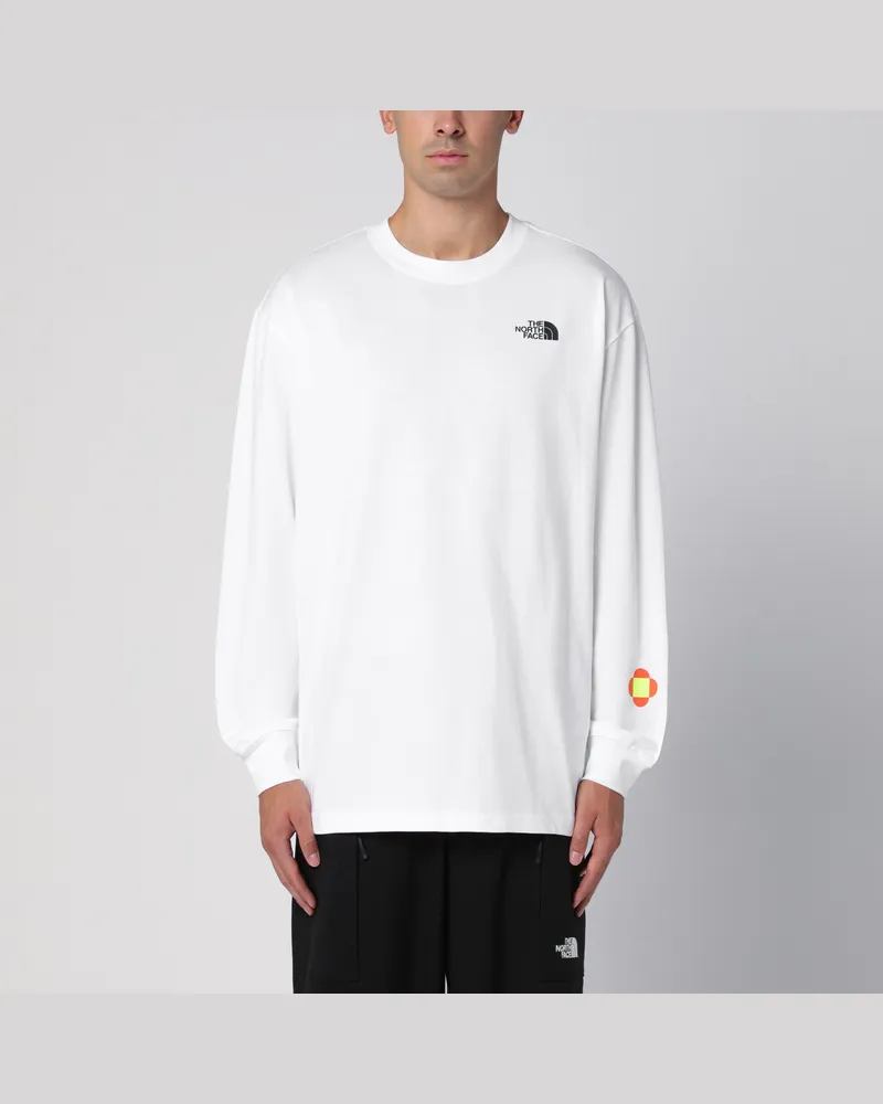 The North Face Weißer Pullover mit Aufdruck TNF X Yinka Ilori White