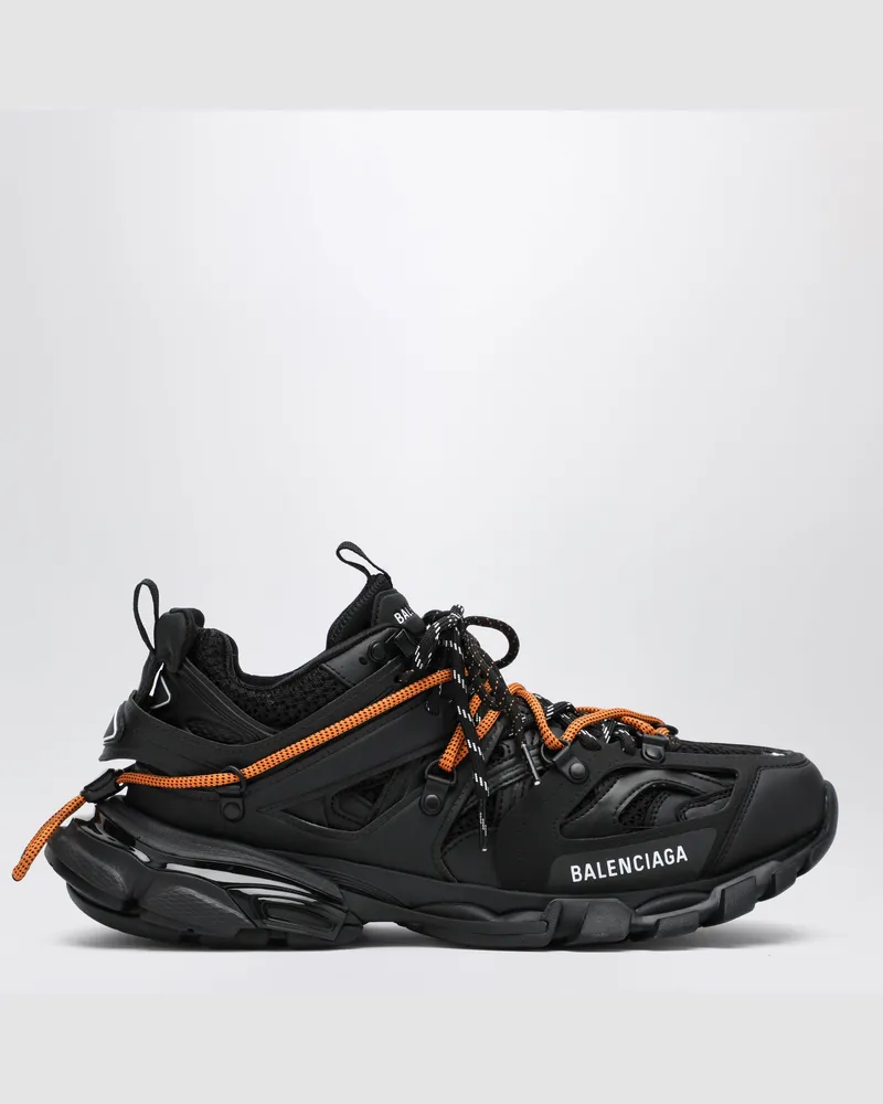 Balenciaga Schwarz/orange Track-Sneaker Black