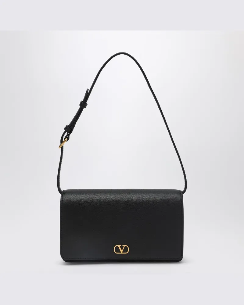 Valentino Garavani Mini-Tasche Vlogo Signature schwarz Schwarz