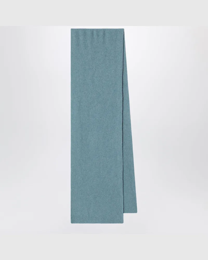 Le Bonnet Schal aus Wolle und Caregora in Basil Green