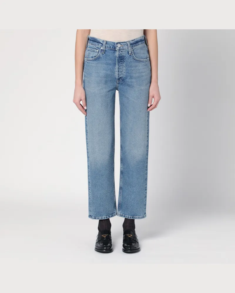 Citizens of humanity Hellblaue ausgewaschene Jeans 