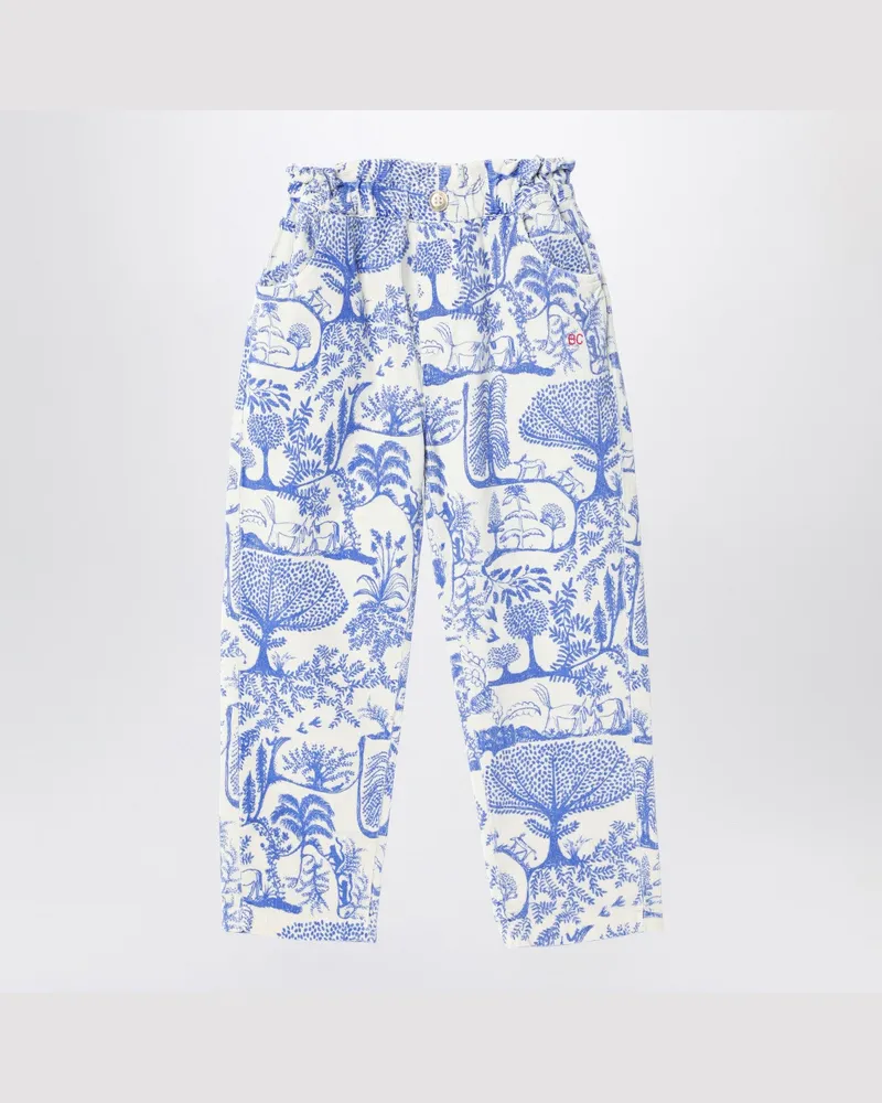 BOBO CHOSES Hose Wonderland aus Cord White