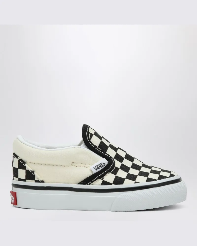 Vans Slip-on Sneaker weiß/schwarz mit Check-Muster Mehrfarbig
