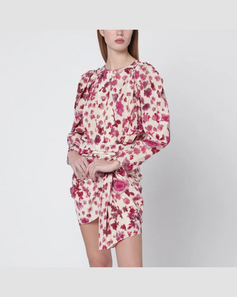 Isabel Marant Top mit mehrfarbigem Print Pink