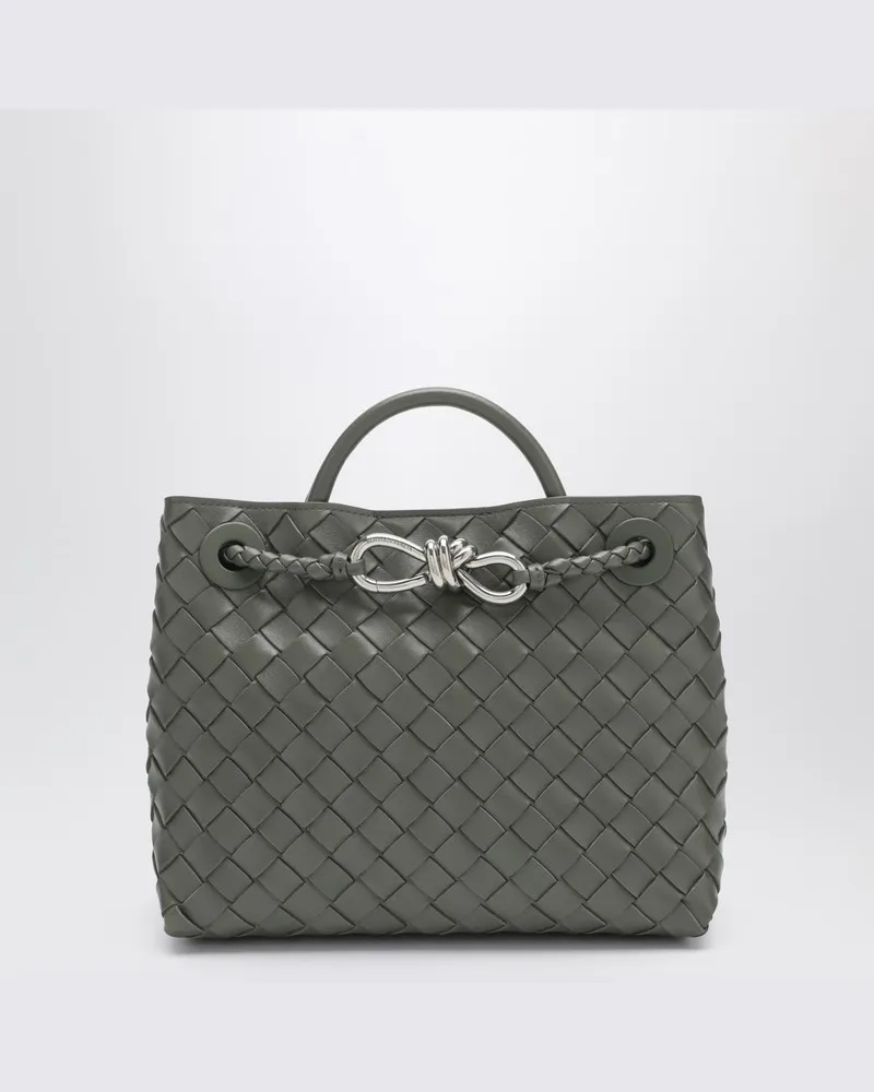 Bottega Veneta Andiamo-Tasche klein in der Farbe Pickle Grün