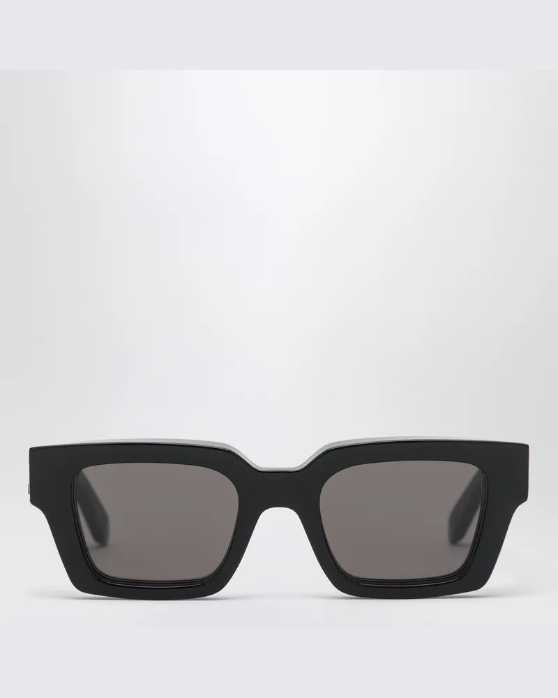 OFF-WHITE Schwarz/dunkelgrau Sonnenbrille Virgil Schwarz