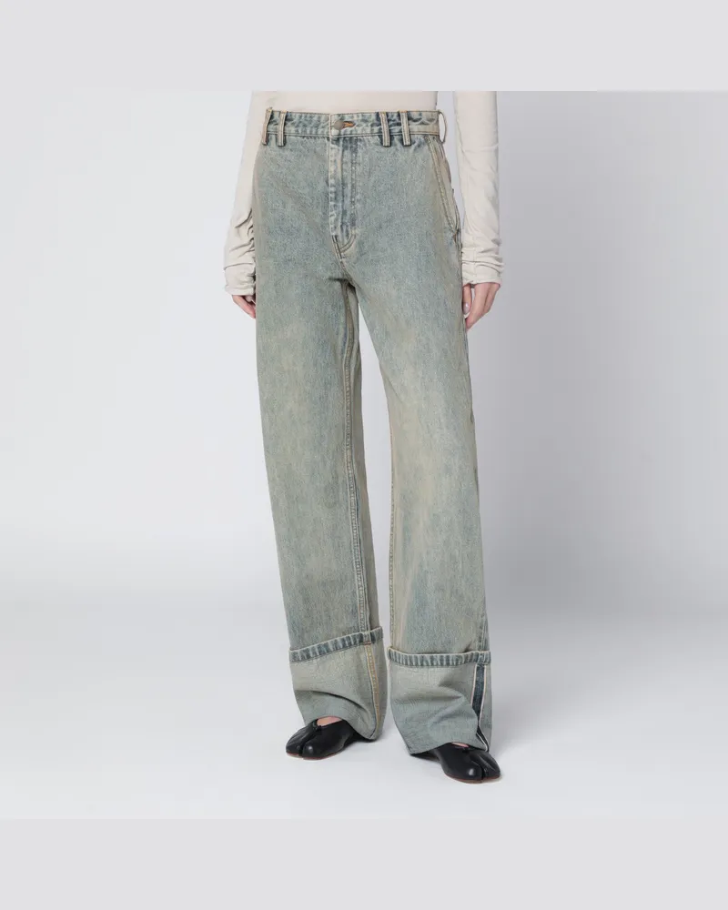 Entire Studios Weit geschnittene Jeans mit Washed-Effekt Grey
