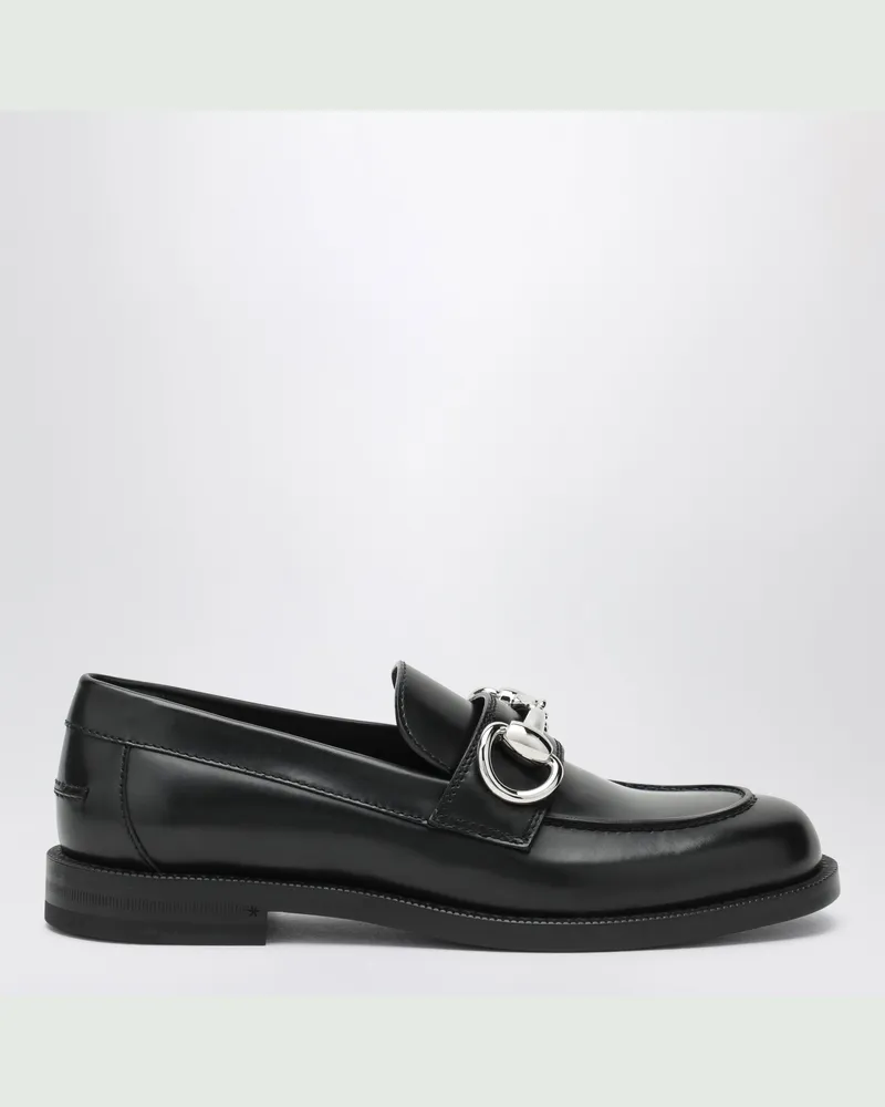 Gucci Boulevard Loafer aus schwarzem Leder Black