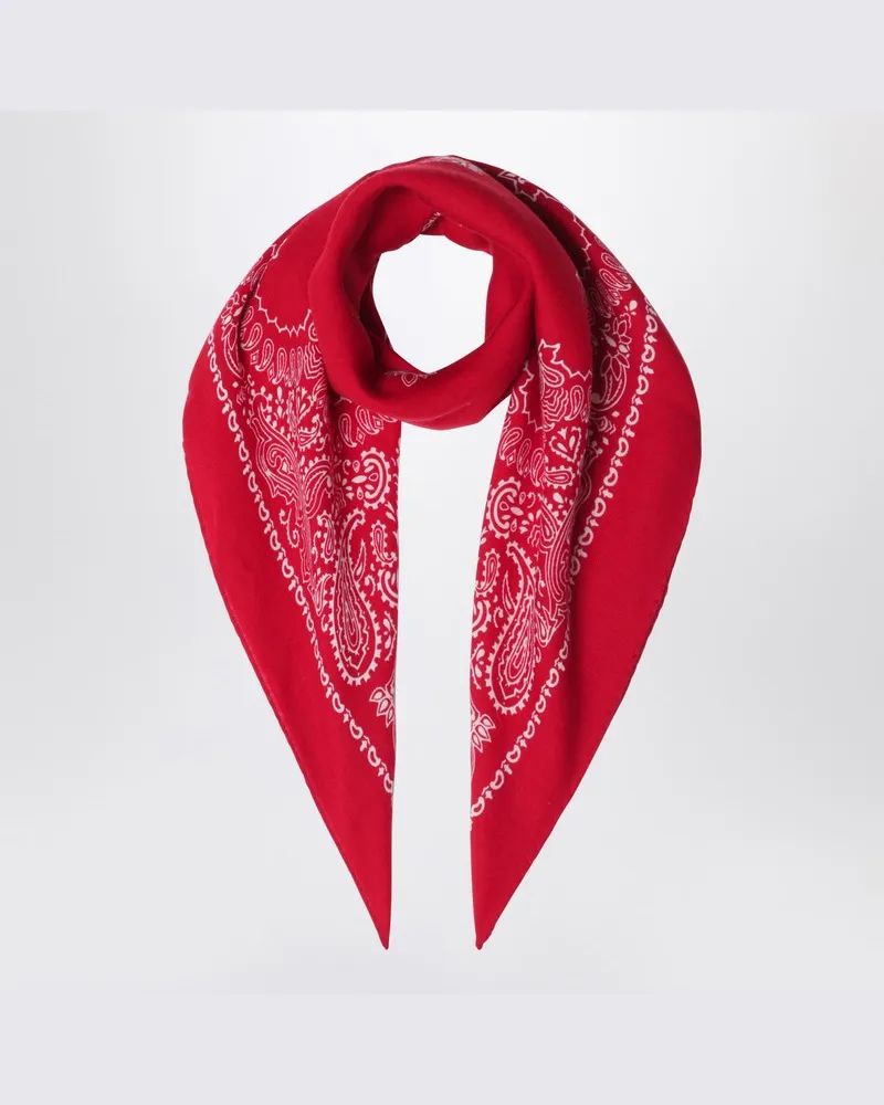 Destin Bandana Judy aus roter Wolle Rot