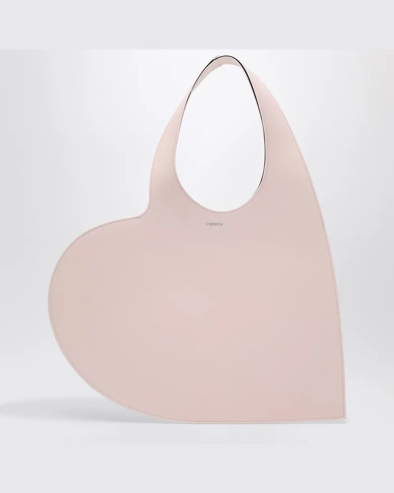 COPERNI Rosa Tote-Bag Heart aus Leder Rosa