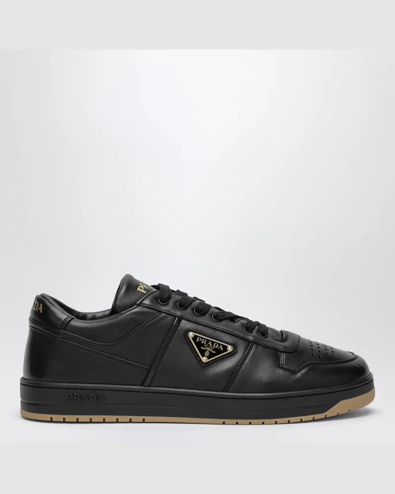 Prada Schwarze Downtown Sneakers aus Nappaleder Black