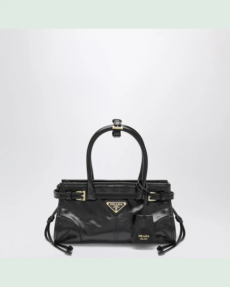 Prada Mini-Handtasche Bonnie schwarz aus Kalbsleder Black