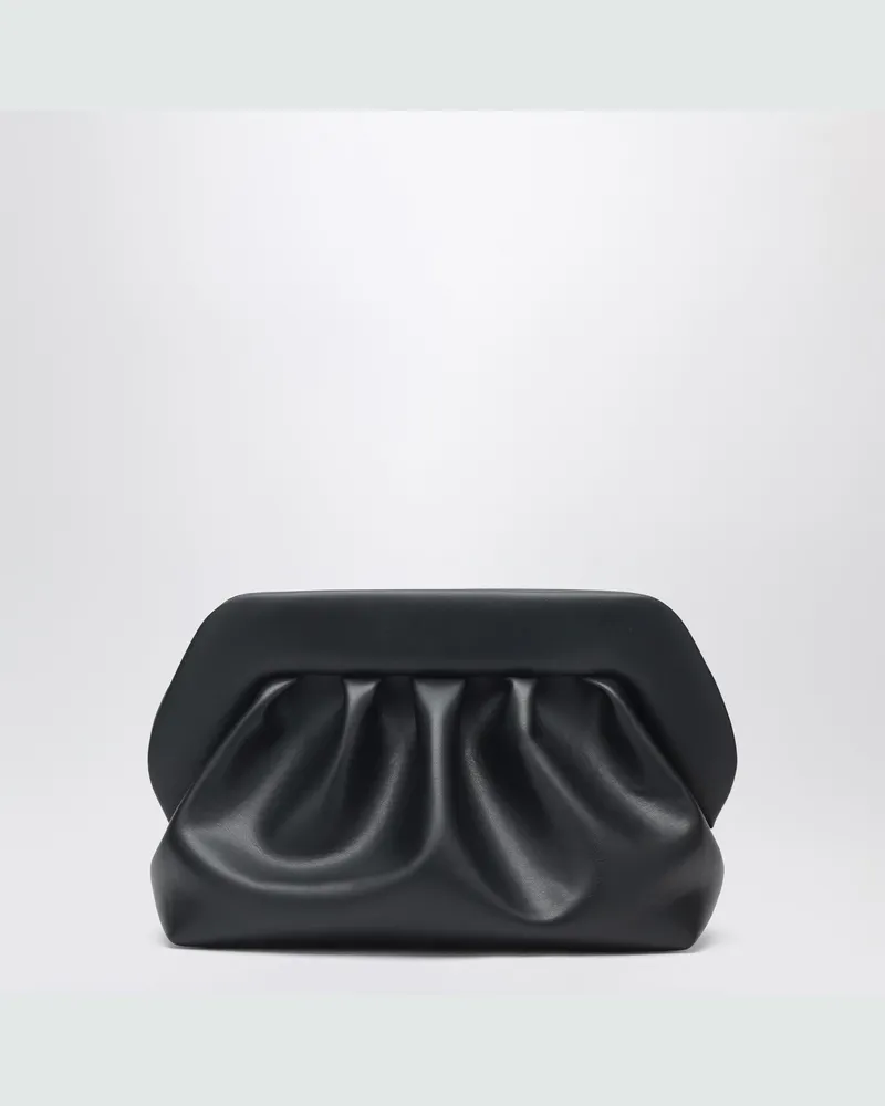 THEMOIRÈ Große Tia Clutch in Schwarz Black