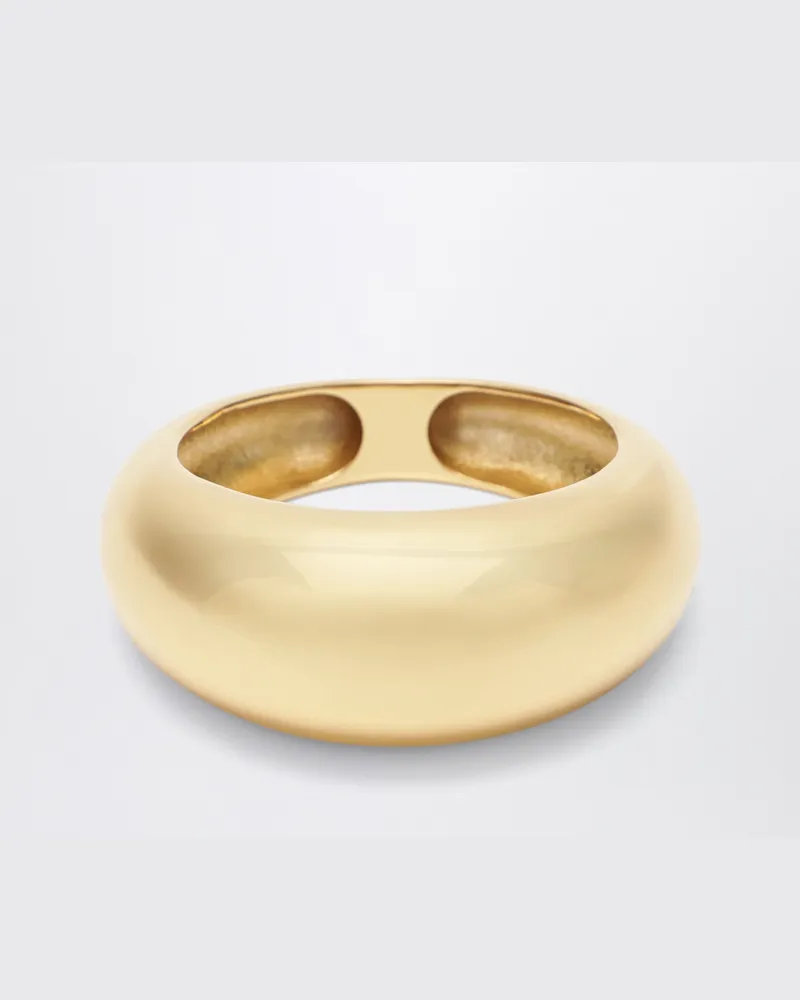 FRANKIE Shop Armreif aus goldfarbenem Metall Metal
