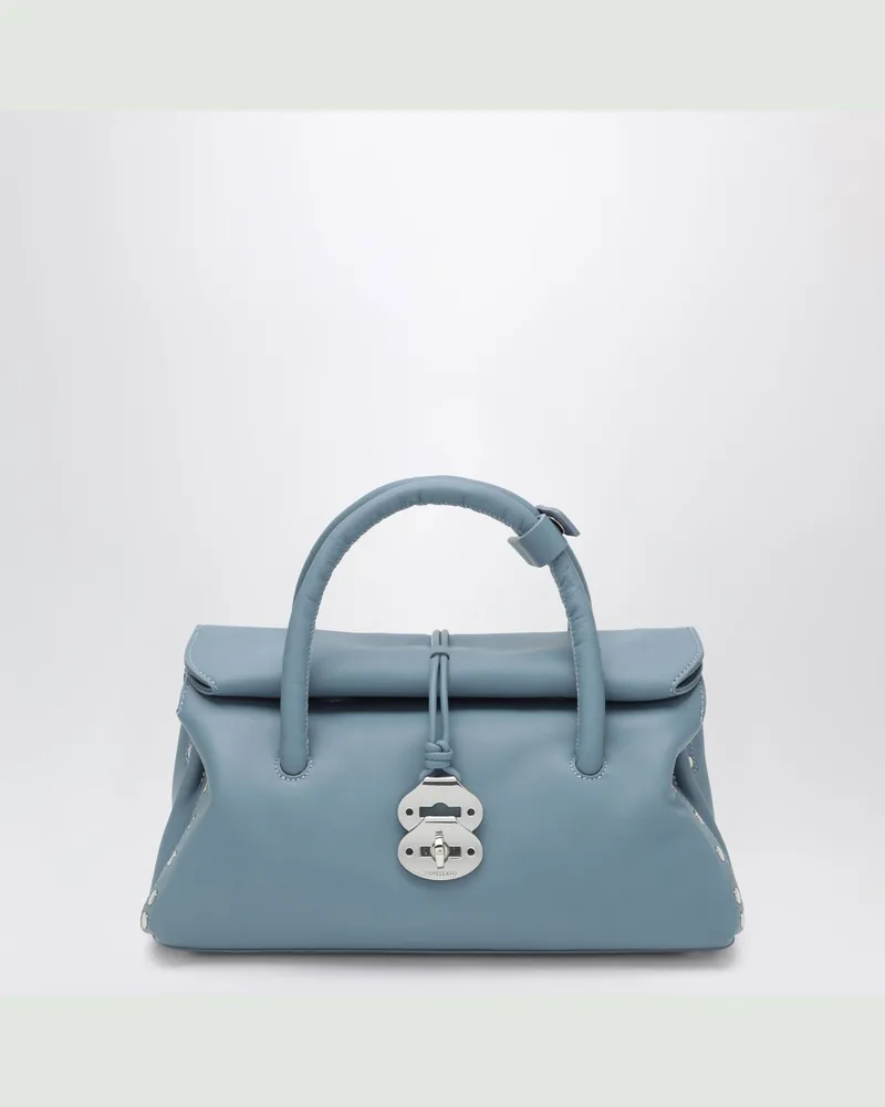 Zanellato Kleine blaue Dotta Centauro-Tasche Blue