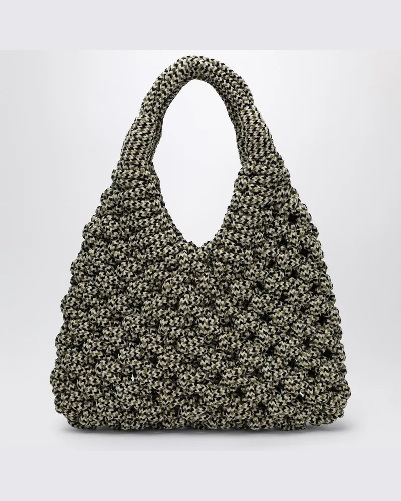 HIBOURAMA Vannifique Maxi Tasche aus Mehrfarbigem Samt Mehrfarbig