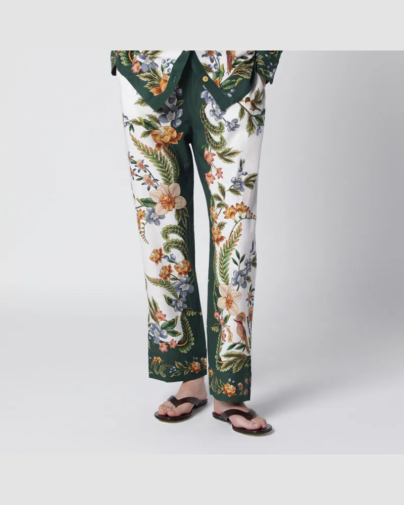 FARM Rio Sand-Nature-Hose aus Leinenmischung 