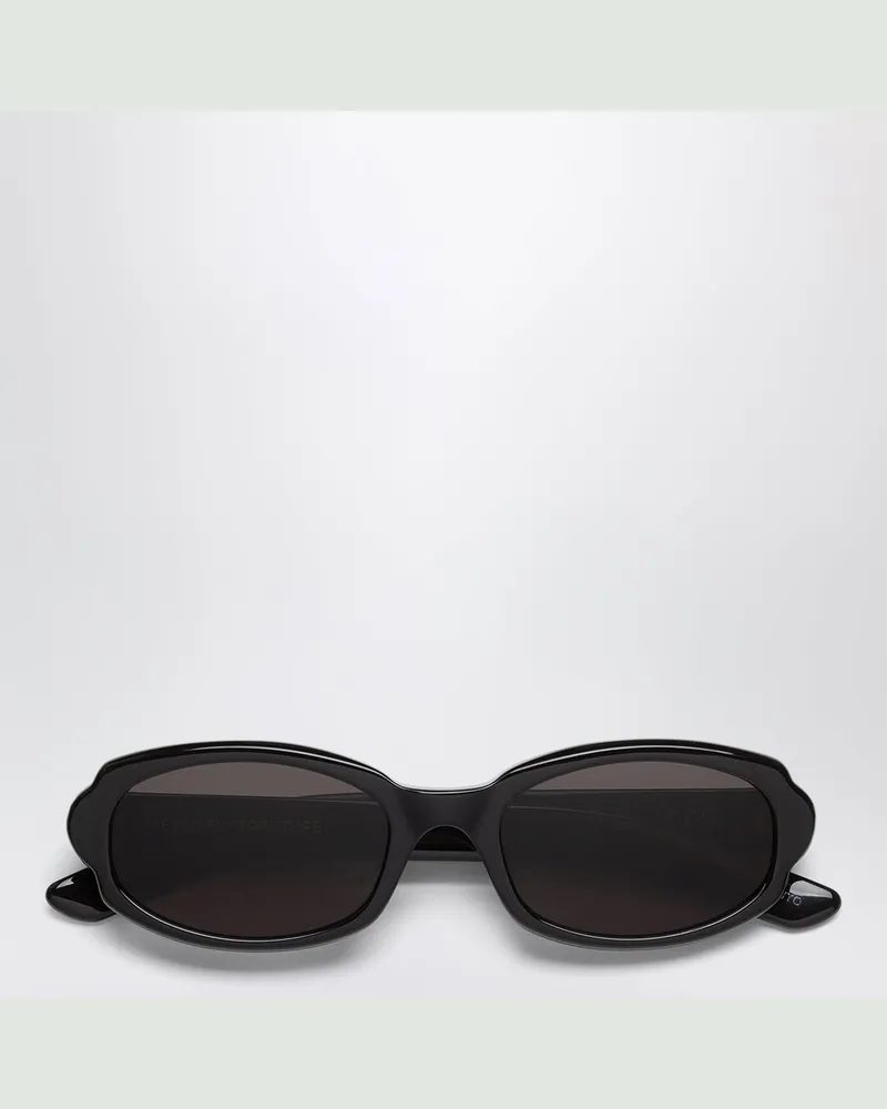 RETROSUPERFUTURE Schwarze Esatto Sonnenbrille Black