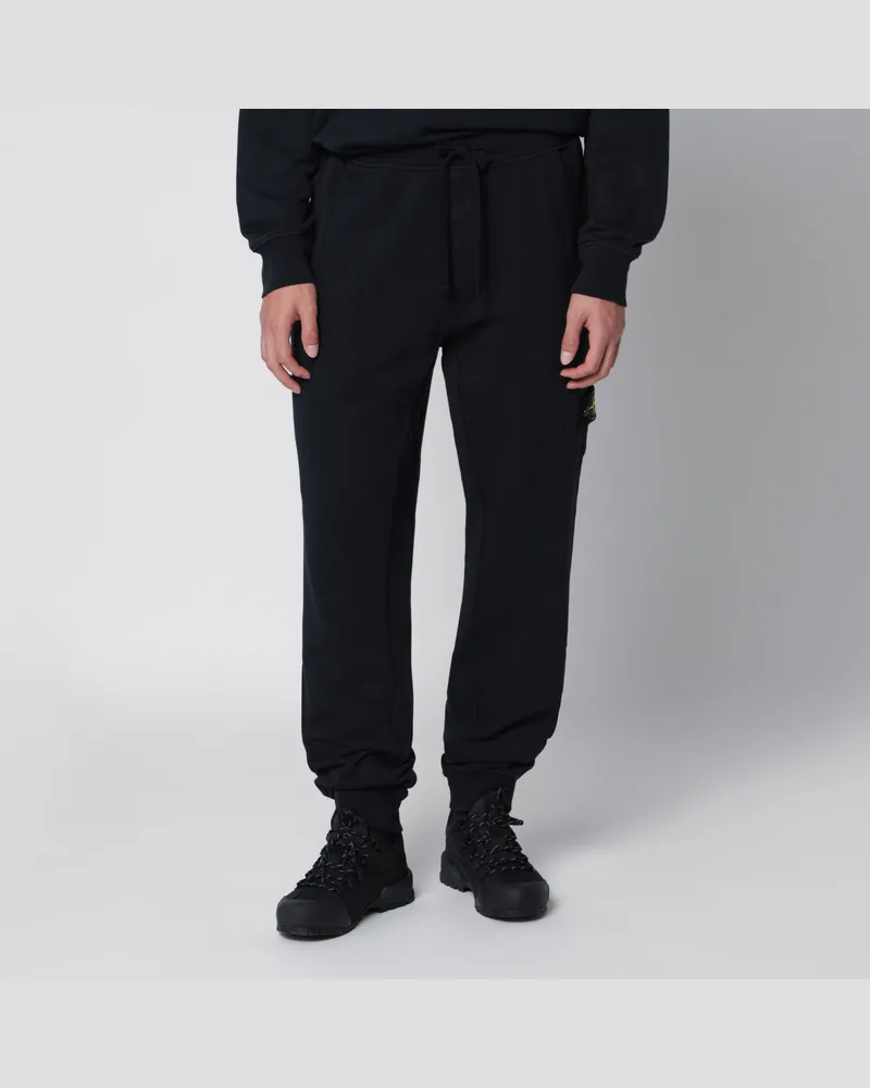 Stone Island Navyblaue Jogginghose aus Baumwolle Blue