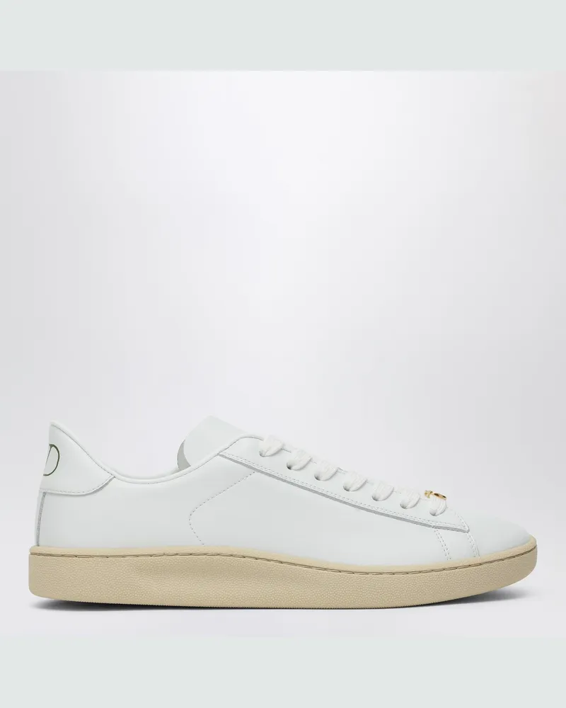 Valentino Garavani Weiße Leder Royco Turnschuhe White