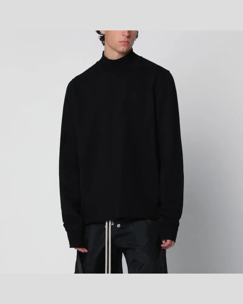 DRKSHDW by Rick Owens Schwarzes Sweatshirt aus Baumwolle Black