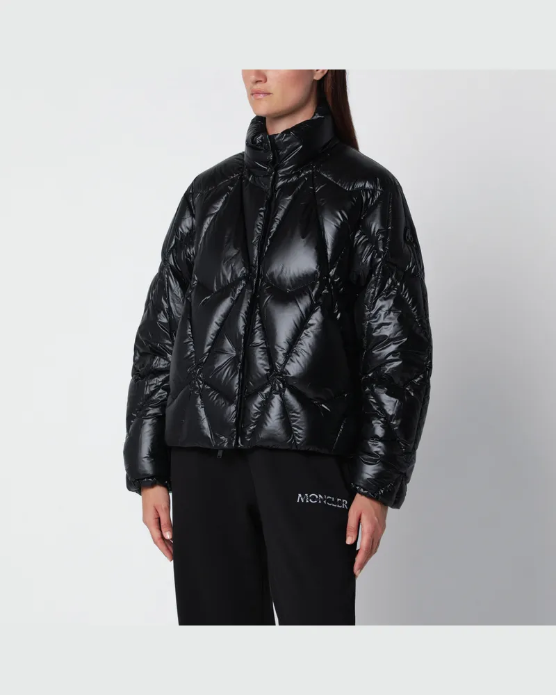 Moose Knuckles Daunenjacke „Black Iceberg" aus recyceltem Nylon Black