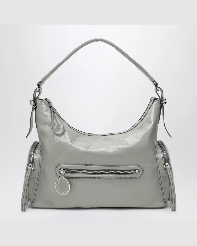 Stella McCartney Hellgraue Dartmoor Schultertasche Grau