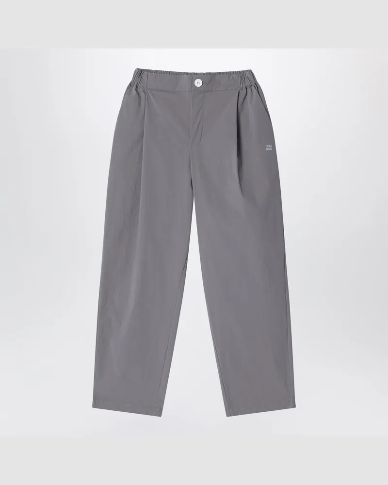 DOUUOD Graue Hose aus Baumwollmischung Grey