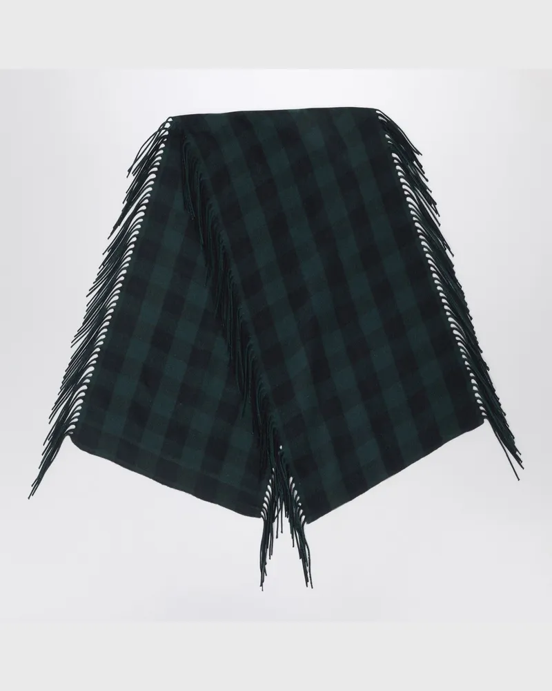 Destin Schultertuch aus Woll-Kaschmirgemisch mit Karomuster british-green Green