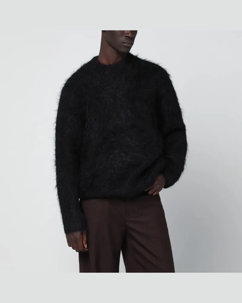 Séfr Haru Pullover schwarz aus Alpakamischung Schwarz