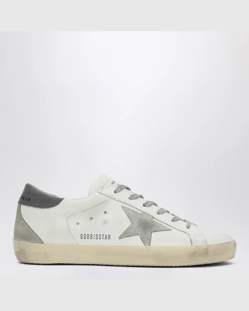 Golden Goose Sneaker Super-Star White/Ice/Dark grey White