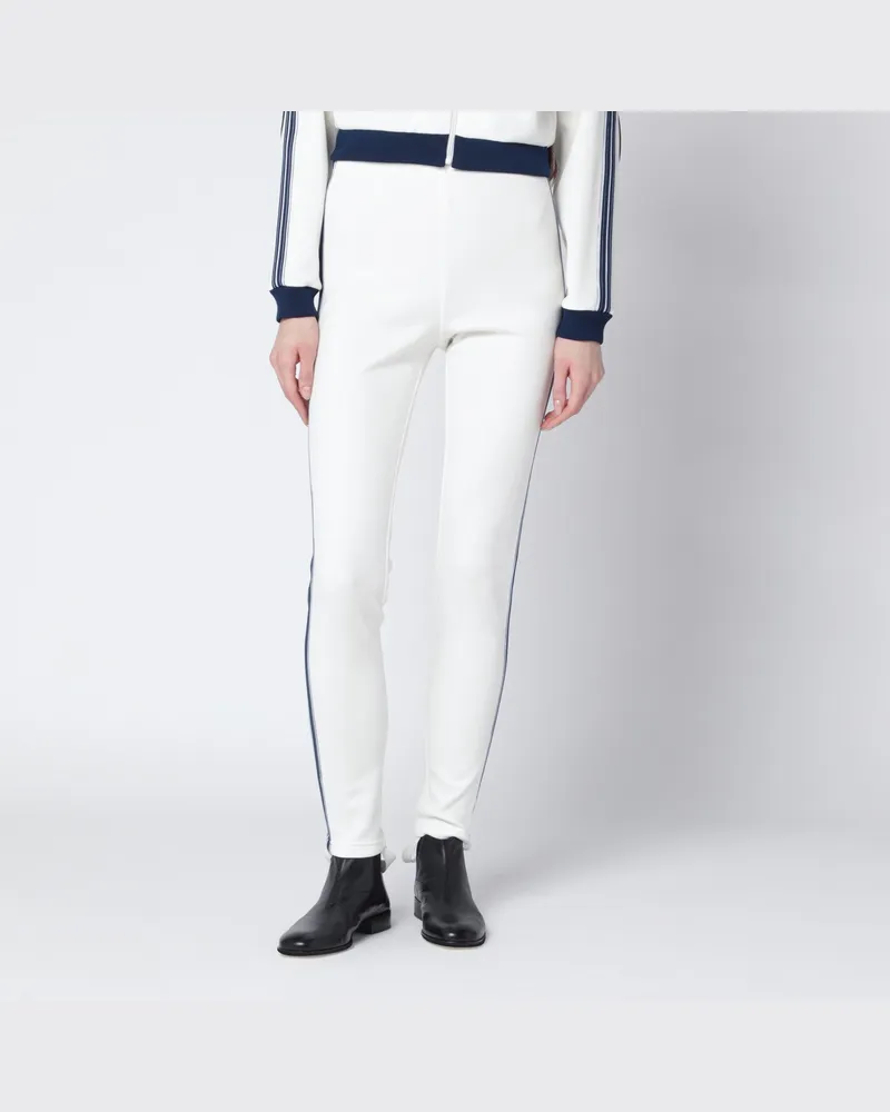 Prada Ivory technical fabric leggings White