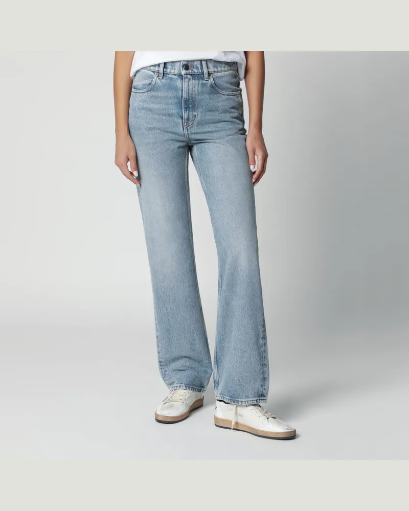 Golden Goose Hellblaue Jeans mit Washed-Effekt Blue