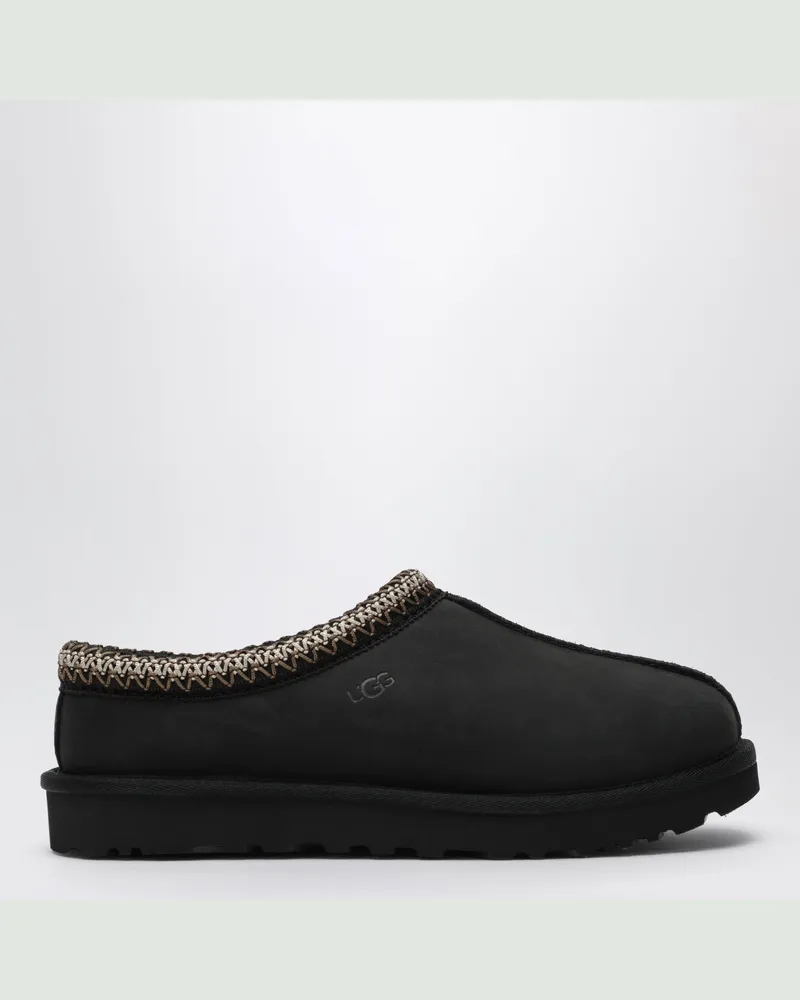 UGG Tasman Nubuck Slip-ons in Schwarz Black