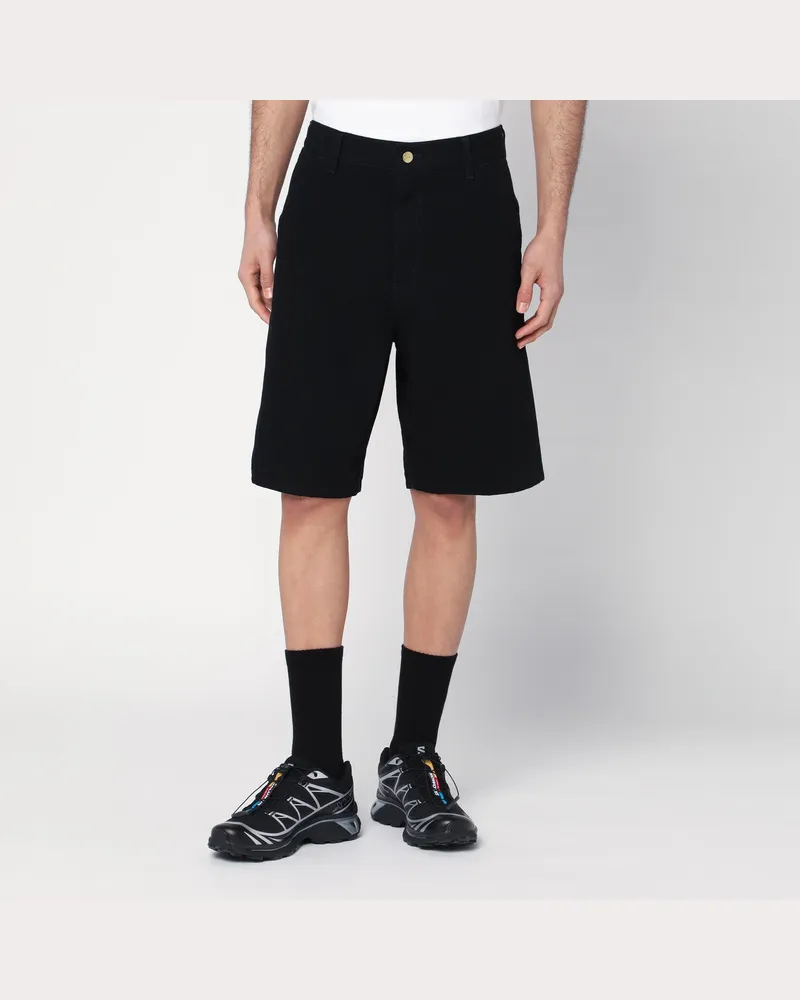 Carhartt WIP Shorts Single Knee schwarz Black
