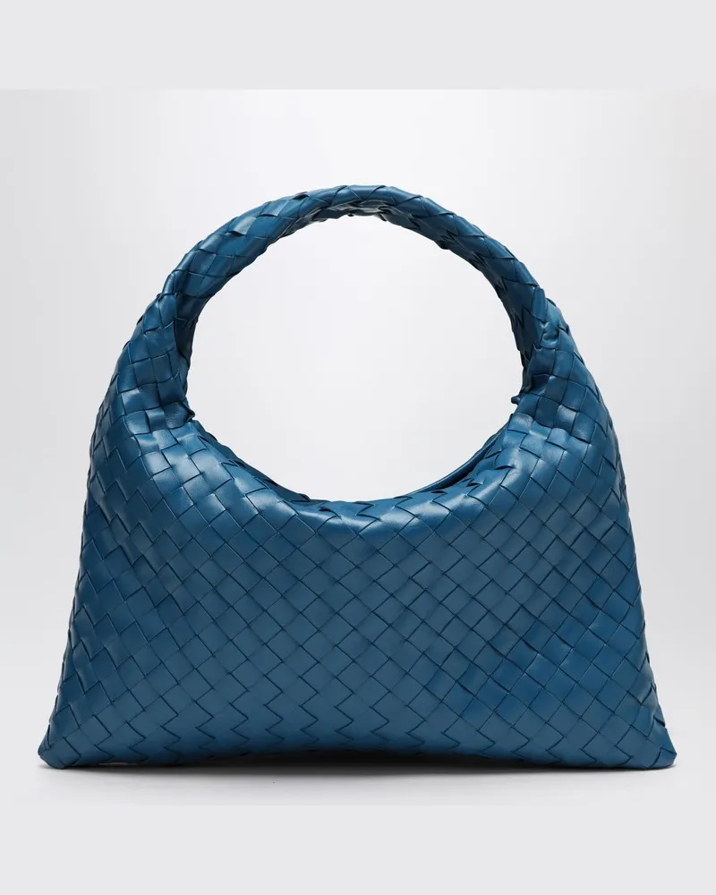 Bottega Veneta Kleine Tasche Hop Deep pacific Blau