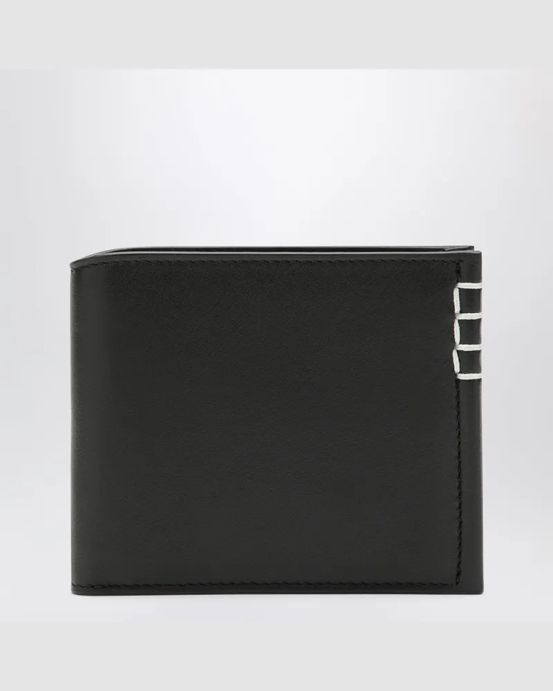 J.W.Anderson Schwarzes Loafer Bifold-Portemonnaie Black