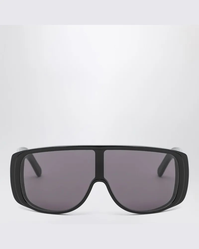 RETROSUPERFUTURE Schwarze Mask-Sonnenbrille Schwarz
