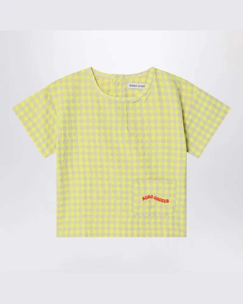BOBO CHOSES Gelbe Bluse aus Vichy-Stoff Gelb