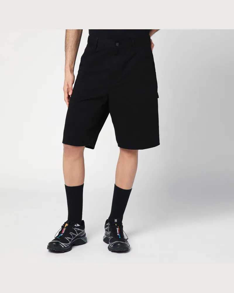 Carhartt WIP Single Knee Shorts schwarz Black