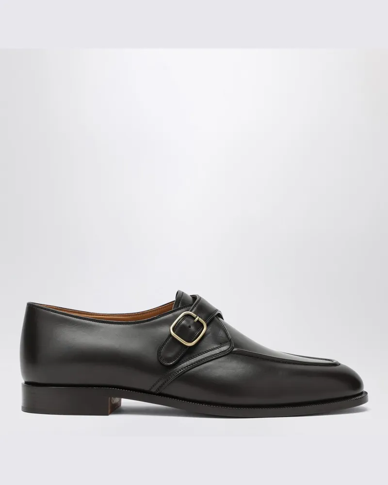 Loro Piana Sergio-Derbys in Ebenholzfarbe Mehrfarbig