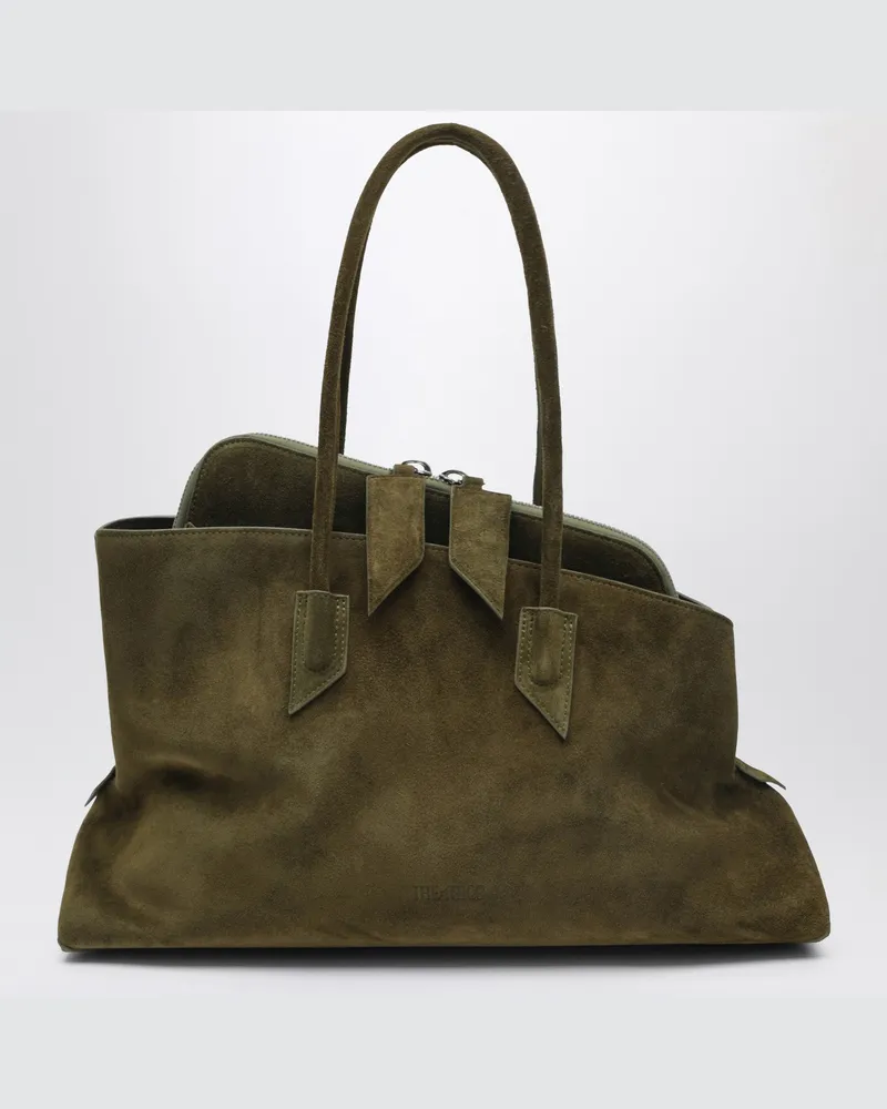 ATTICO La Passeggiata Mittlere khakifarbene Tasche 