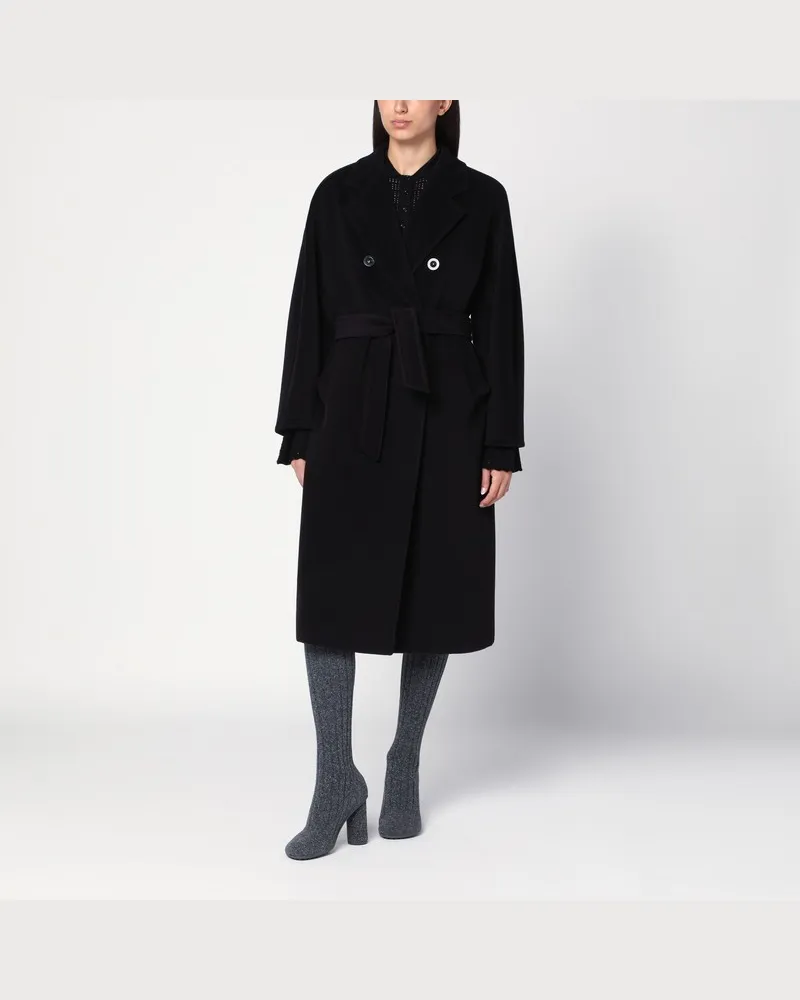Max Mara 101801 Icon Coat in Schwarz Schwarz