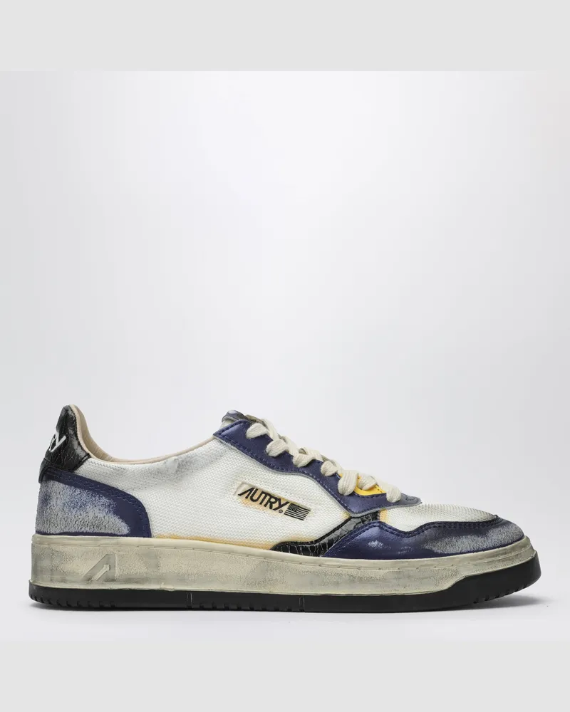 AUTRY Medalist Low Super Vintage Sneakers in Weiß/Tansanit White
