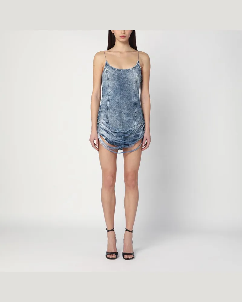 Diesel Minikleid De-Dra-Short-Fsg Blau