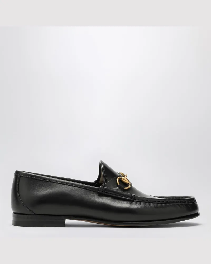 Gucci Horsebit 1953 schwarzer Mokassin Schwarz